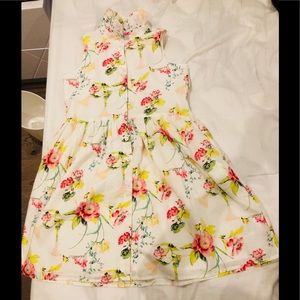 CLEARANCE Gap White floral dress